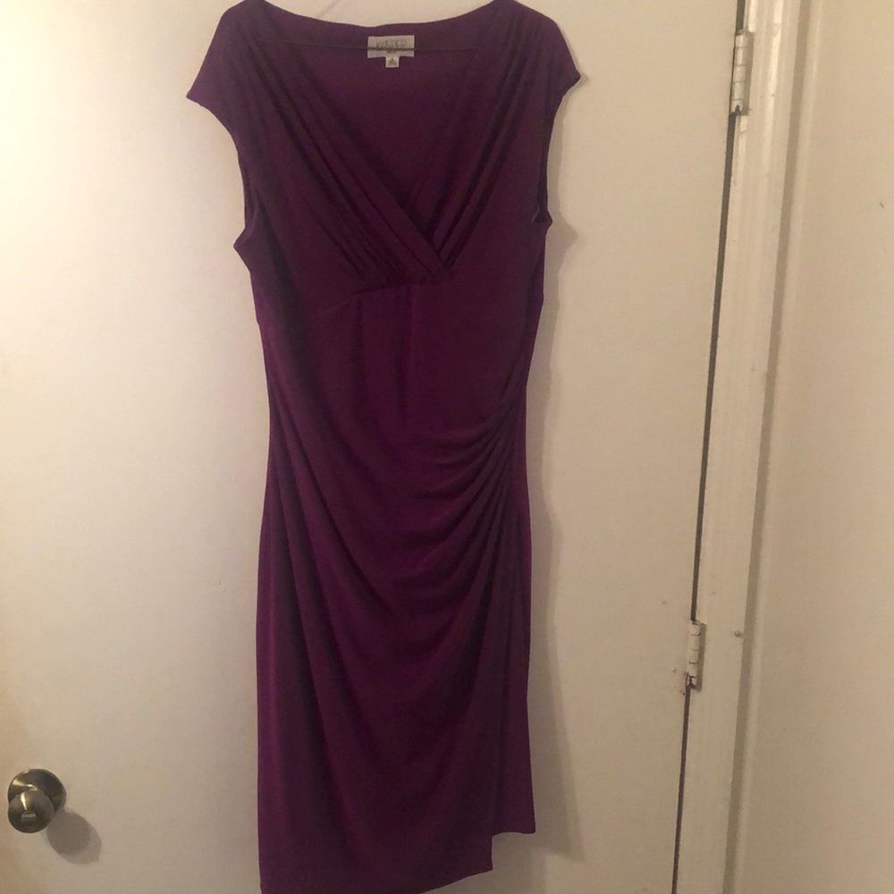 Purple dress